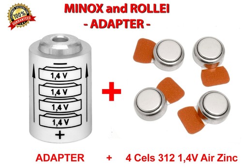 Battery adapter for rollei - battery, 35