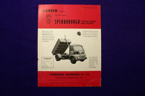 Austin chassis spenborough - chassis,