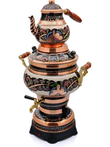 100 copper samovar dsn tea - copper,
