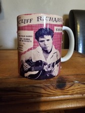 Cliff Richard coffee Mug Dishwasher Safe New & Boxed 