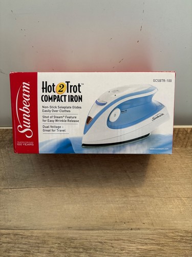Sunbeam travel iron hot - sunbeam,