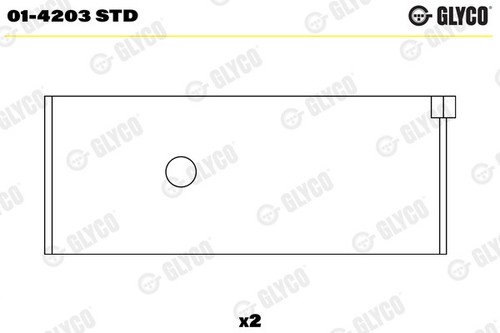 Glyco 4203 std big end - glyco,