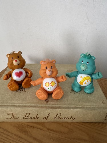 Three vintage care bears - , 1980s