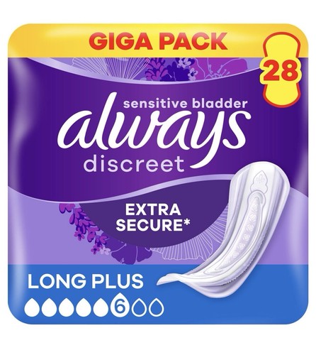 Always discreet long - discreet, pads