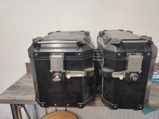 GIVI Trekker Outback Side Cases Black  48litre and  37litre and interior bags
