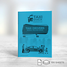 Taxi & private Hire Driver 7 Day, 53 Week Account Record Book