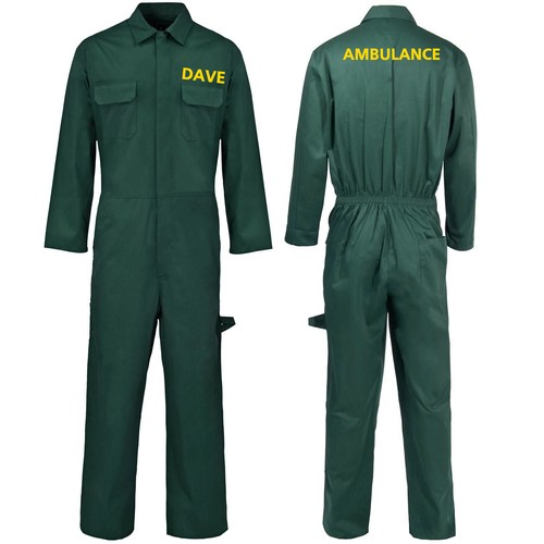 Adults green ambulance - ambulance, uniform