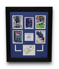 SAM MORSY Ipswich Town Framed SIGNED Autograph Card Memorabilia Display + COA