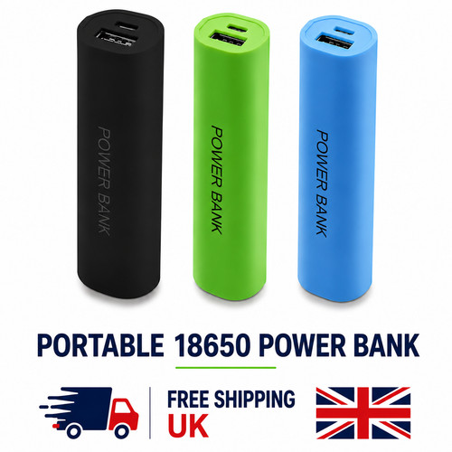 Portable 18650 power bank case - 18650,
