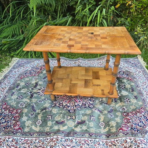 Vintage mid century faux - mid,