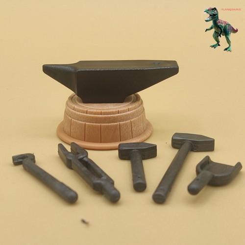Playmobil blacksmith anvil - blacksmith's,