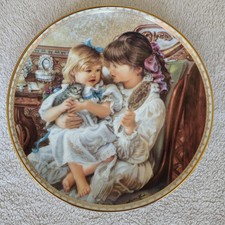 “Sisters By Sandra Kuch Sugar & Spice Collector Plate Bradford Exchange 1993 VTG