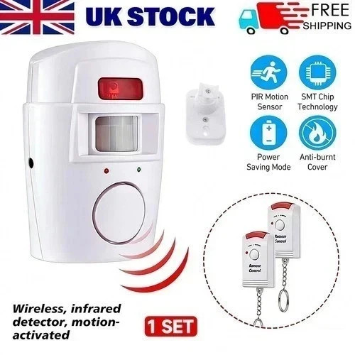 Wireless pir motion sensor - wireless,