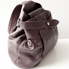 ?Fiorentina Vintage Soft Real Leather Women's Backpack Dark Brown 33/25/10 Cm