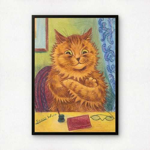 Louis wain scholar work - scholar, at