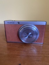 Fujifilm XF1 Digital Camera, Tan, Limited Edition, with Charger and Travel Case