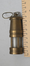 Vintage brass miniature miners