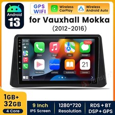 6G+128G For Vauxhall Mokka1 2012-16 Apple Carplay Car Stereo Radio Android 13 FM