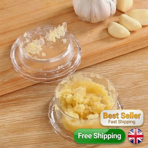 Manual garlic press chopper - press,