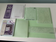 Selection Of Embossing Folders, Craft, Cardmaking, Papercraft