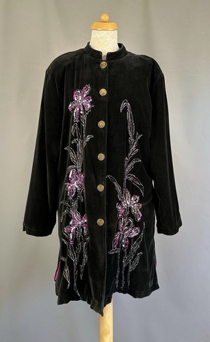 Indego moon black embellished - black,