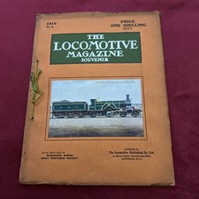 Very Rare The Locomotive Magazine Souvenir, No. 8, 1910 