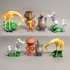 Madagascar  Animal Pvc Figure  Set Of 4pcs Toy Action Collection Figures