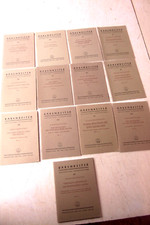 Old Scores J. S. Bach 13 x