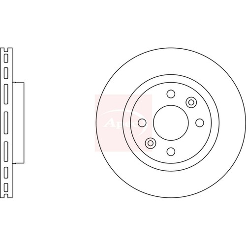 Brake discs vented - brake, for
