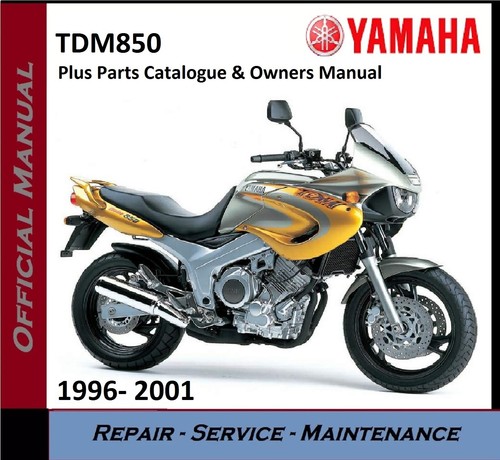 Yamaha tdm850 tdm - tdm850, workshop
