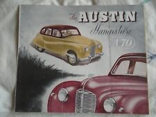 Austin Hampshire A70 brochure UK market ref 515/E3