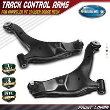 2x Track Control Arms Front Lower for Chrysler PT Cruiser Dodge Neon 4656731AN