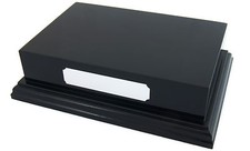 Black Satin Display Plinth