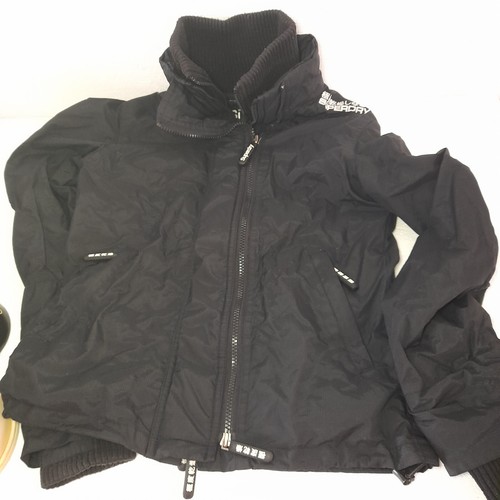 Preloved superdry black jacket - preloved,