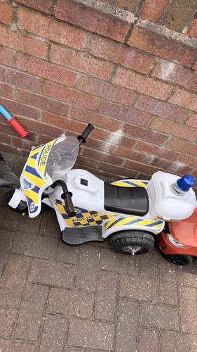 Kids electric police bike - kids,