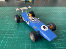 Vintage Scalextric C24 McLaren M4A Blue Used New rear tyres complete
