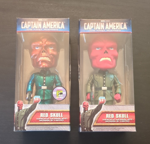 Funko wacky wobbler red skull - wobbler,