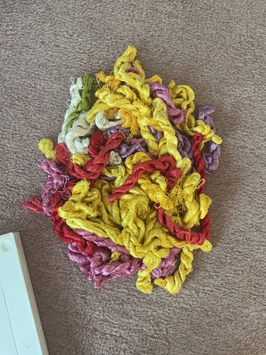 Job lot embroidery silks - job,