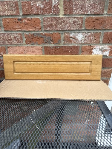 Solid oak kitchen drawer front - oak,