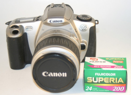 Cannon eos 300 film camera - cannon,