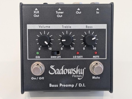 Sadowsky sbp bass preamp - sbp-1,