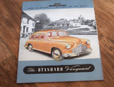 STANDARD VANGUARD SALOON SALES