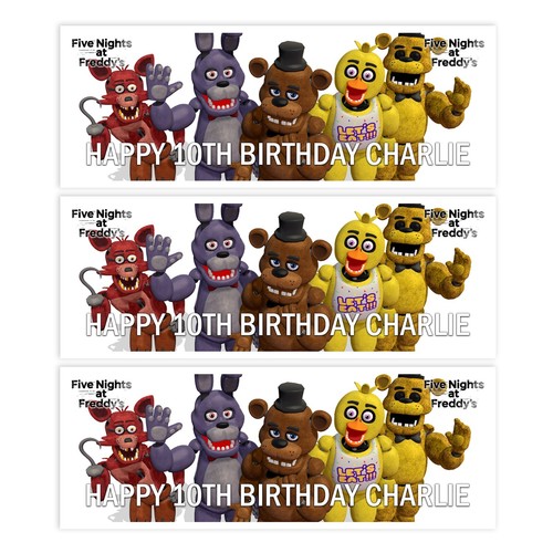 Personalised five nights - personalised,