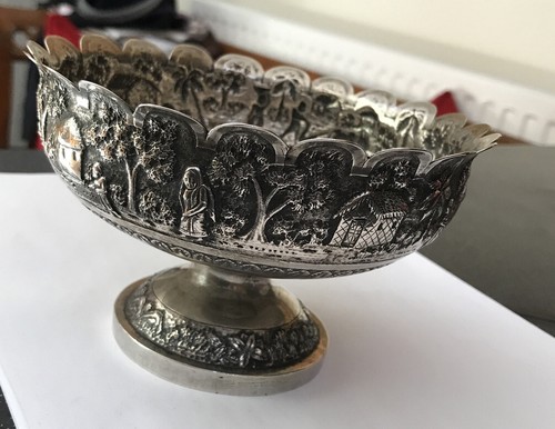 Antique vintage indian scenic - antique,