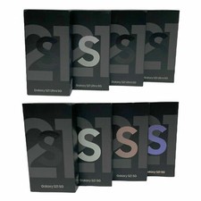 Genuine Samsung Galaxy S21 Ultra / S21+ / S21 5G Empty Box - With/Without Cable