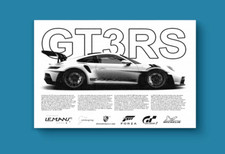 Porsche 911 GTR Wall Art: Premium Racing Canvas for Automotive Lovers- A3
