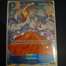 Yamato (Alt Art) OP13-054 SR Carrying on His Will - English 