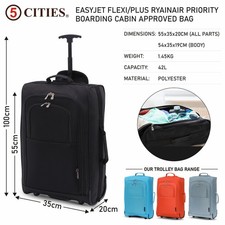 Hand luggage suitcase 55x35x20 - suitcase,