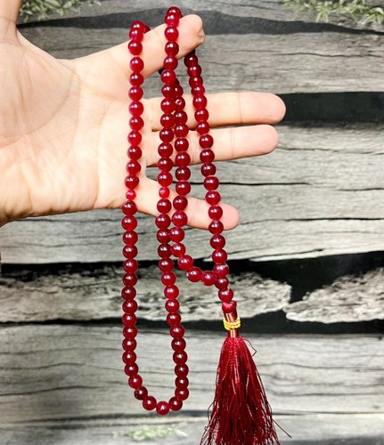 Tasbeeh 100 beads yemeni agate - beads,