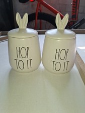 2 Rea Dunn Cookie Jars In